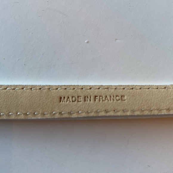 Vintage Longchamp Made in France Slim Belt - Picture 4 of 10